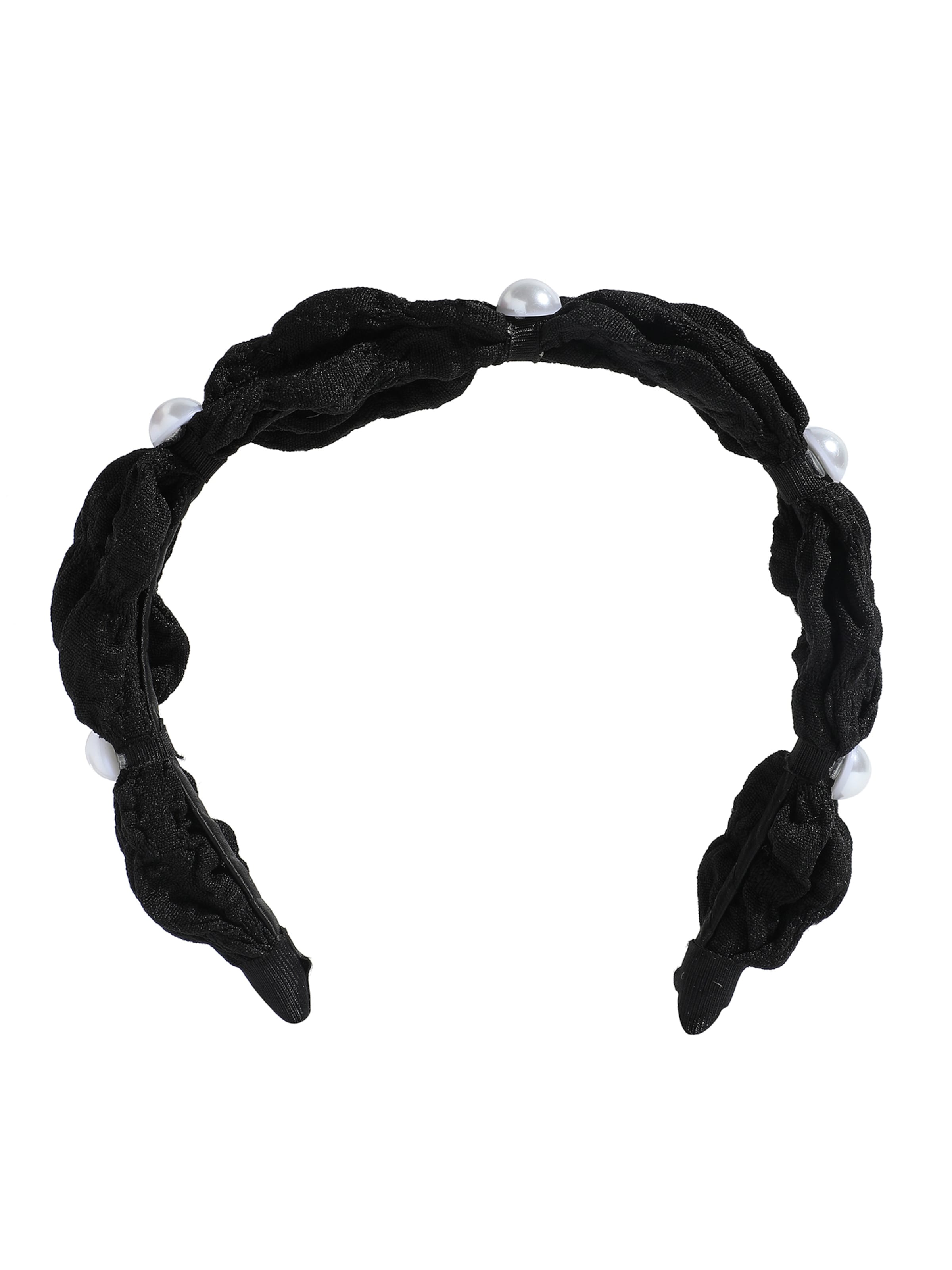 SOHI Haarsieraden &#x27;Musrat&#x27; in Zwart: voorkant