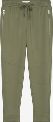 Tapered Pantaloni 'Lontta' di Marc O'Polo in verde: frontale
