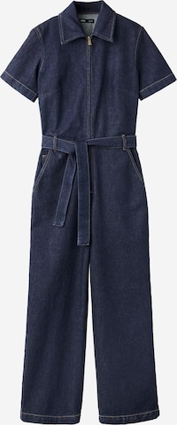 Tuta jumpsuit 'MILLY' di MANGO in blu: frontale
