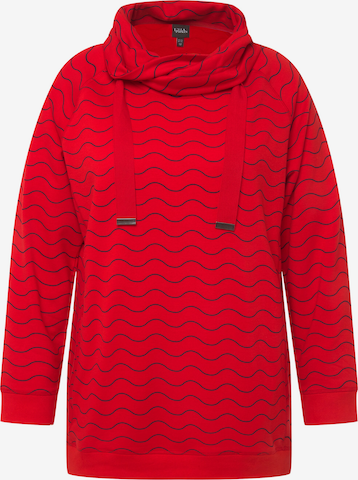 Ulla Popken Sweatshirt in Red: front