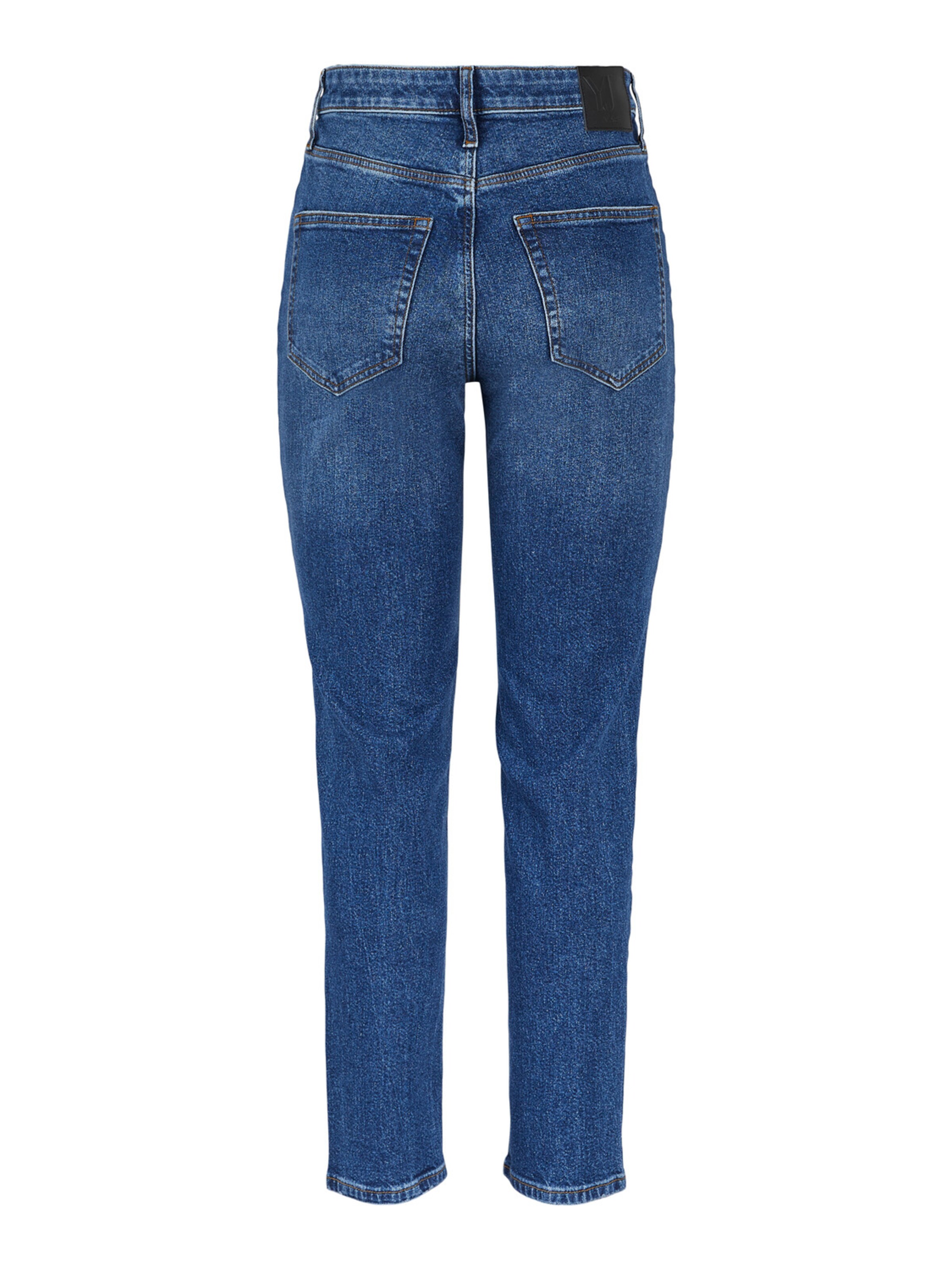 YAS Regular Jeans 'Zeo' i blå