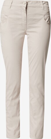 COMMA Jeans in Beige: front