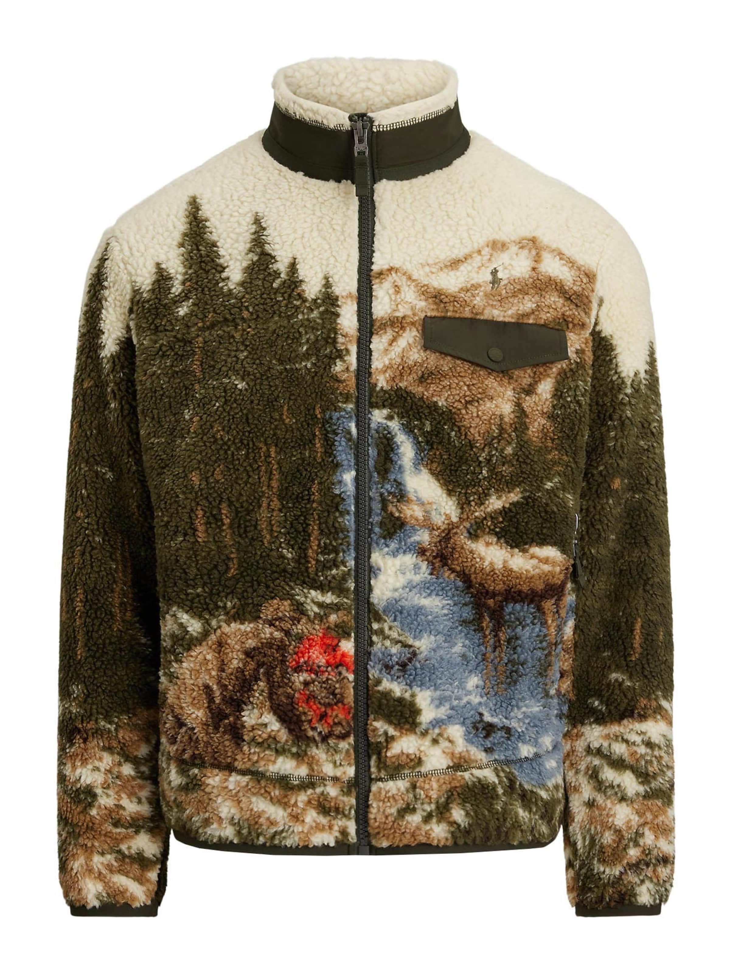 Veste en polaire Polo Ralph Lauren en mélange de couleurs : devant