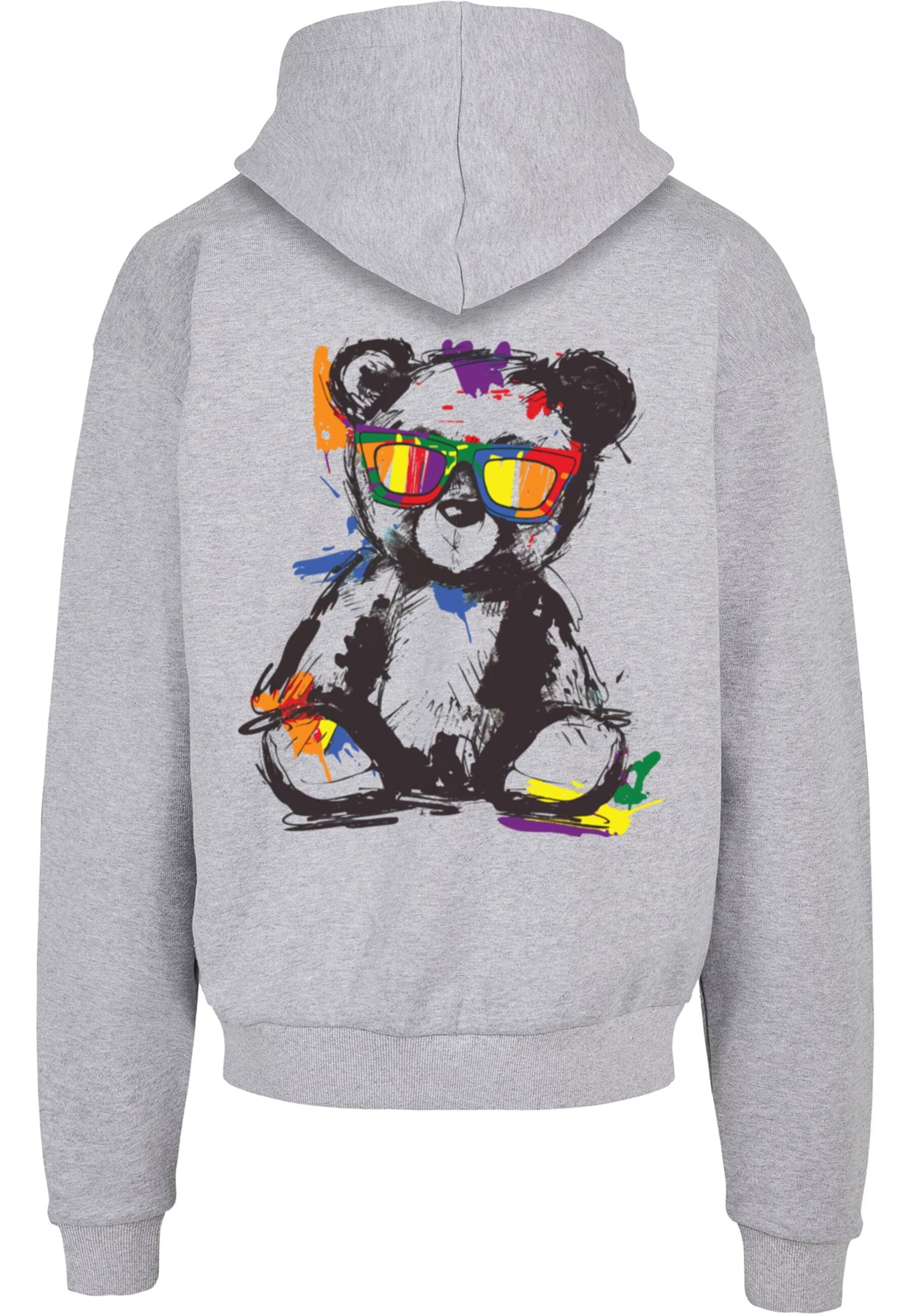 Merchcode Суичър 'Love Teddy' в сиво