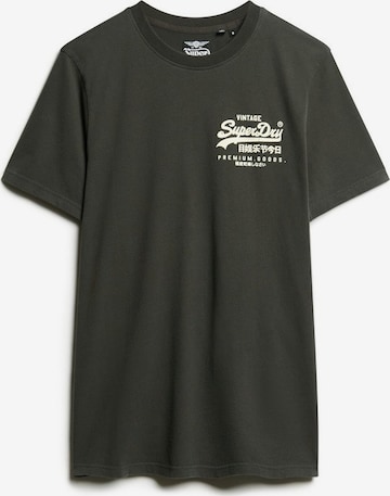 Maglietta 'Tokyo' di Superdry in grigio: frontale