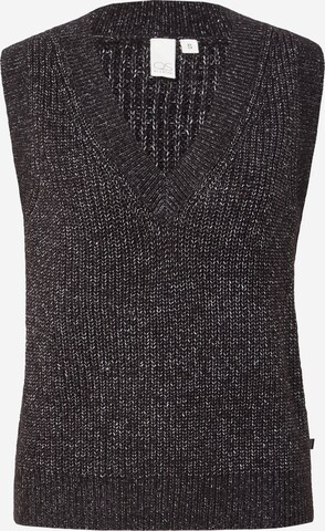 QS Sweater in Black: front