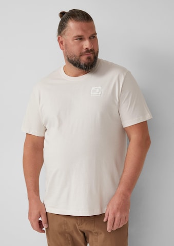 T-Shirt s.Oliver en beige : devant