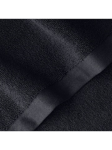 Serviette 'Deep Black' Herzbach home en noir