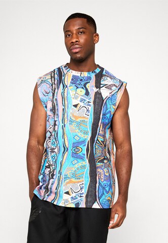 Colucci - Camisa em azul: frente