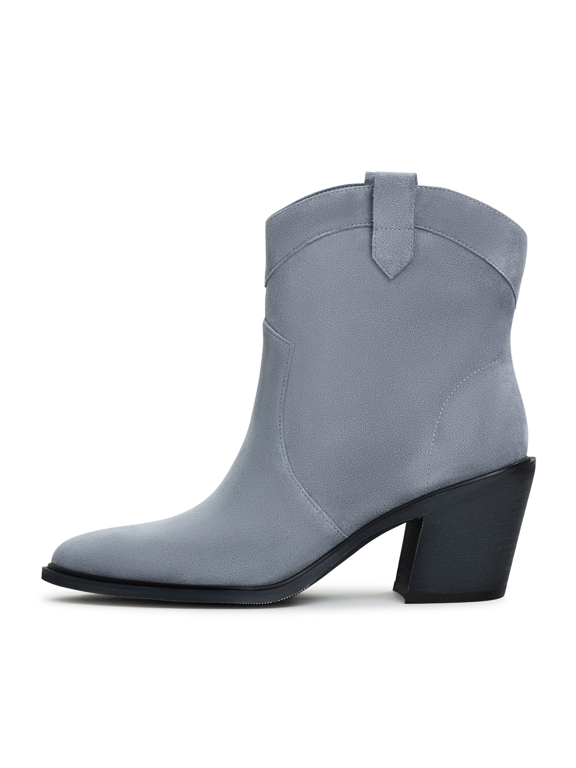 CESARE GASPARI Boots in Grey: front