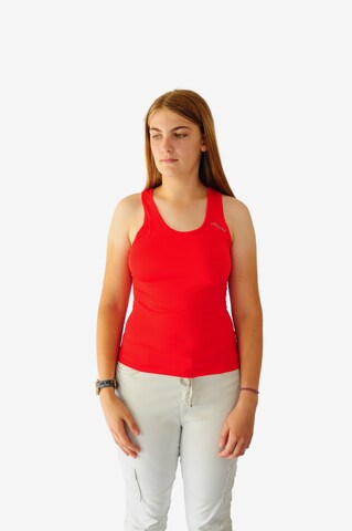 Joluvi Sports Top 'Ultra Tir' in Red: front
