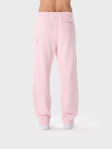 Ossy Homer Loose fit Workout Pants '450 GSM Heavy Cotton' in Pink