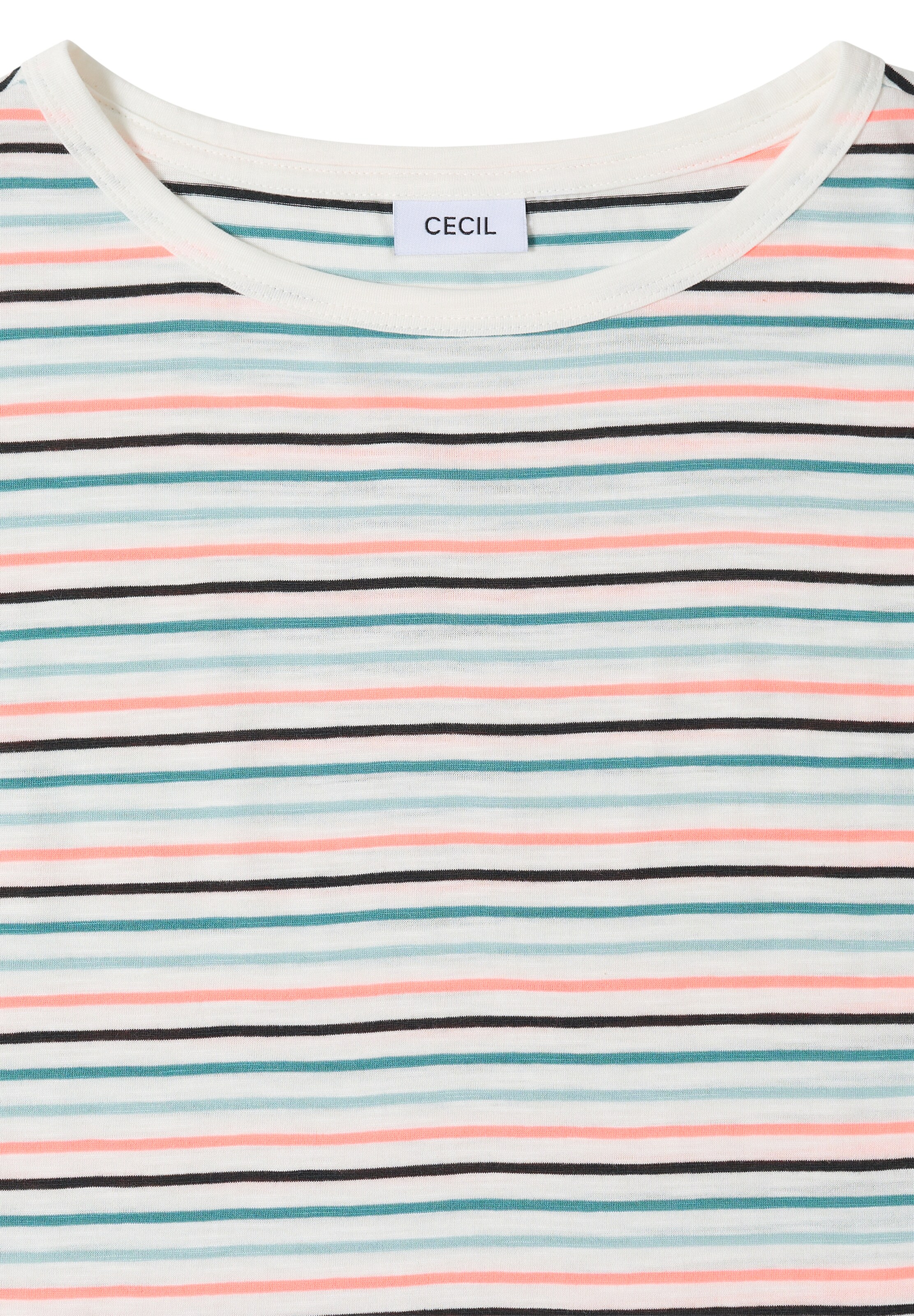 CECIL T-Shirt in Weiß
