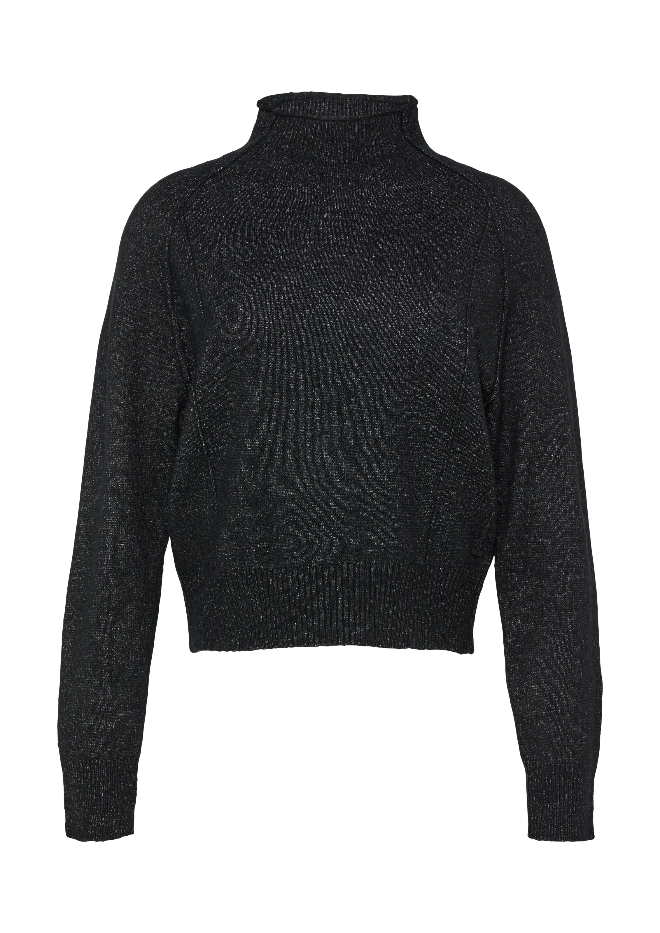 QS Pullover in Schwarz: Vorderseite