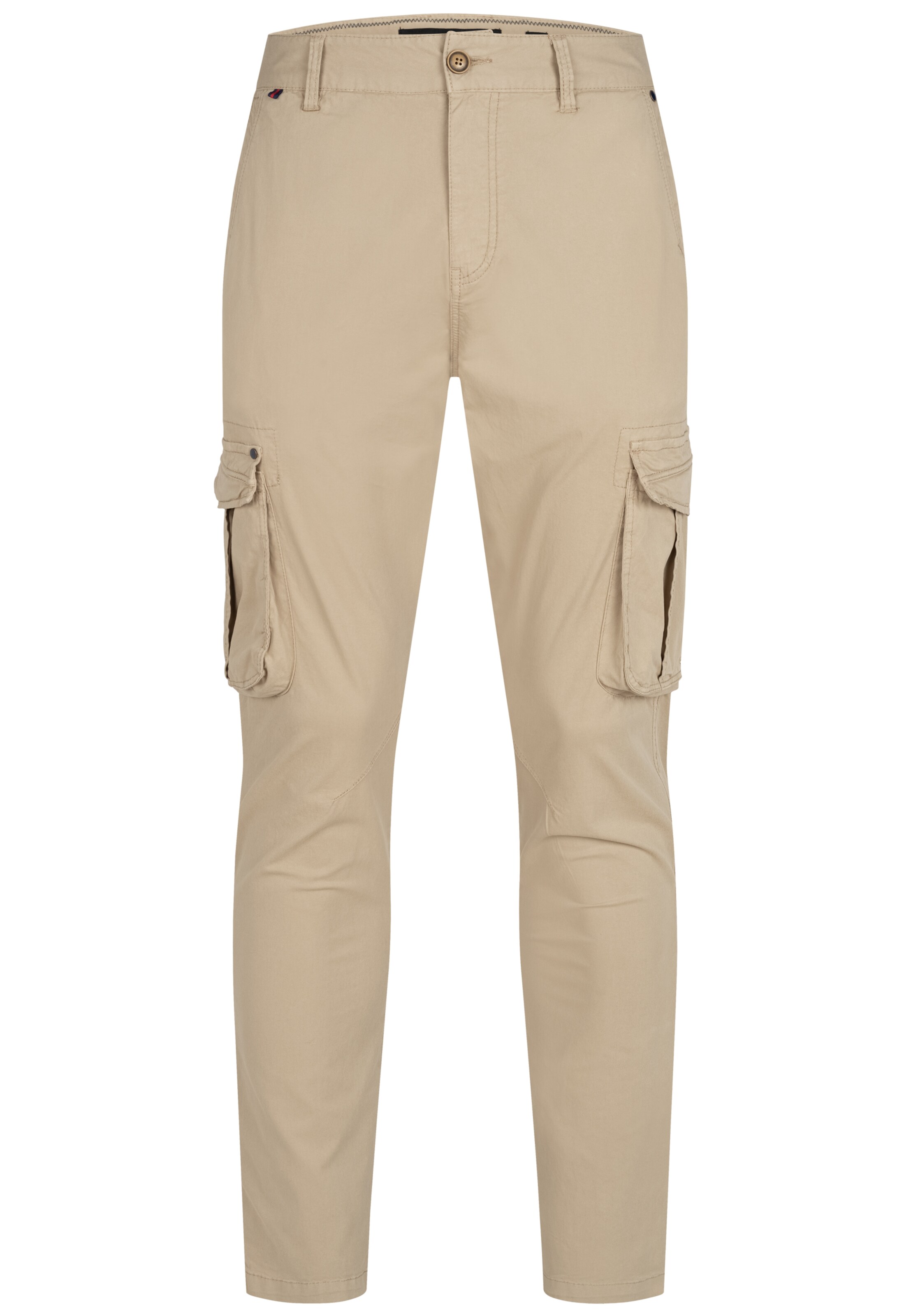 INDICODE JEANS Pants 'Ramen' in Beige: front
