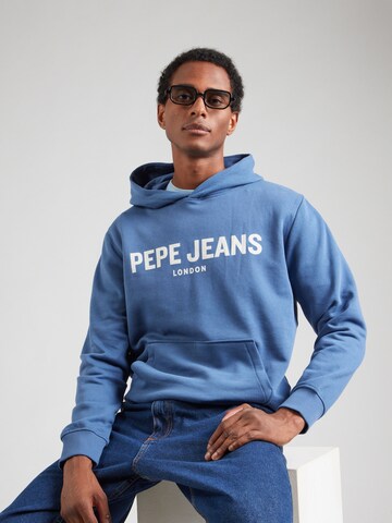 Pepe Jeans Sweat jacket in Blue: front