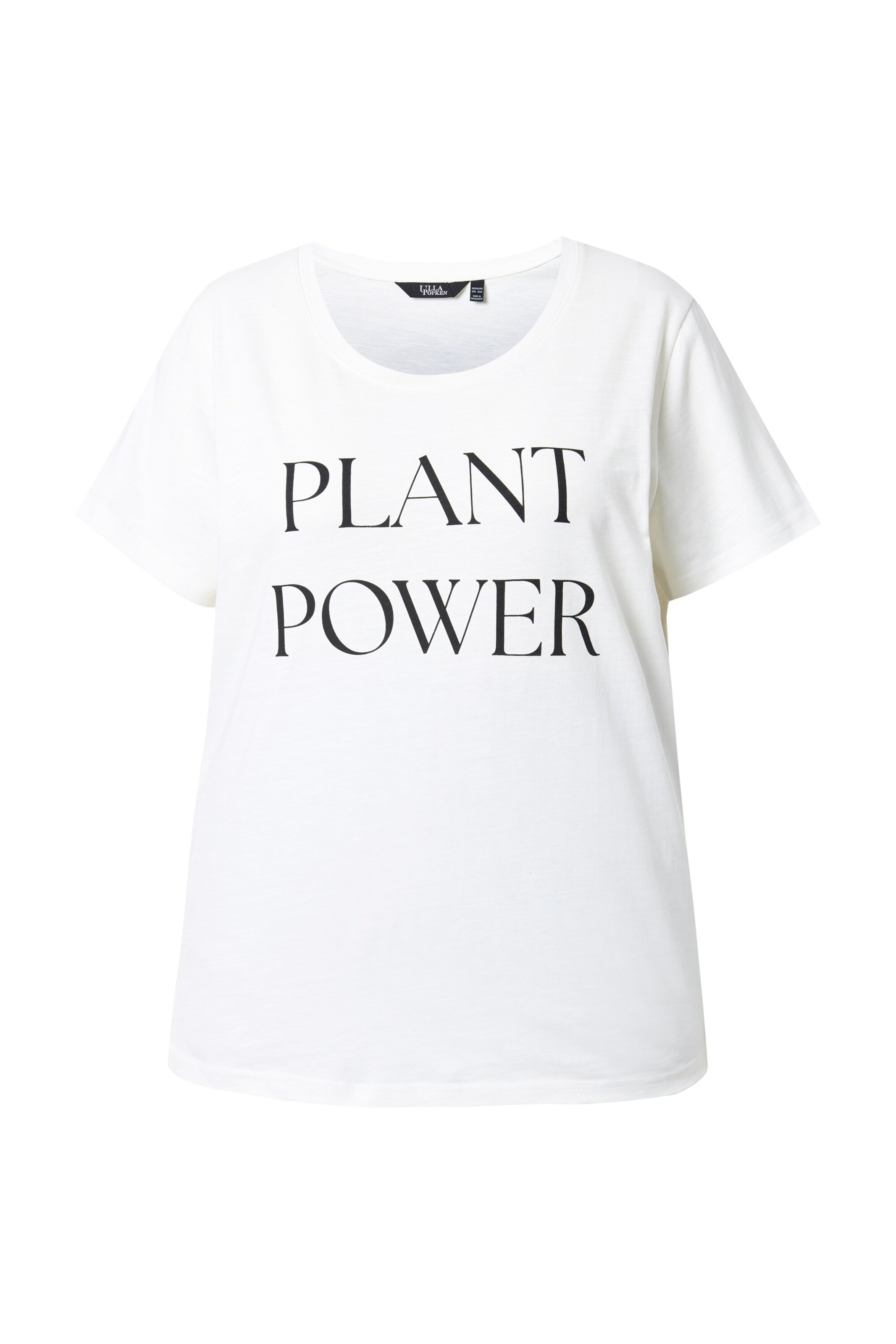 Ulla Popken Shirt in Weiß: Vorderseite