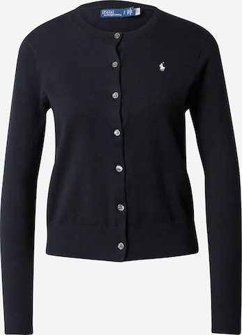 Polo Ralph Lauren Knit cardigan in Black: front