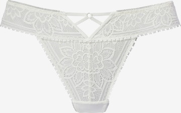 LASCANA String in Beige: front
