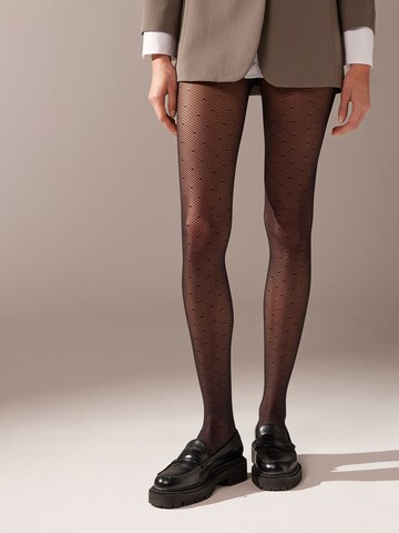 CALZEDONIA Tights in Black: front