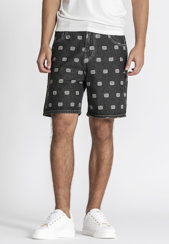 Gianni Kavanagh Regular Broek in Grijs: voorkant