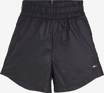 Tommy Hilfiger Sport Regular Shorts in Schwarz: predná strana