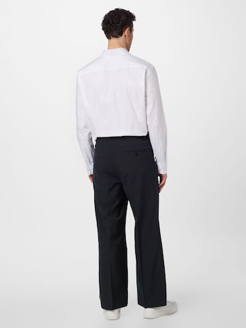 WEEKDAY Loose fit Pleat-front trousers 'Uno' in Grey