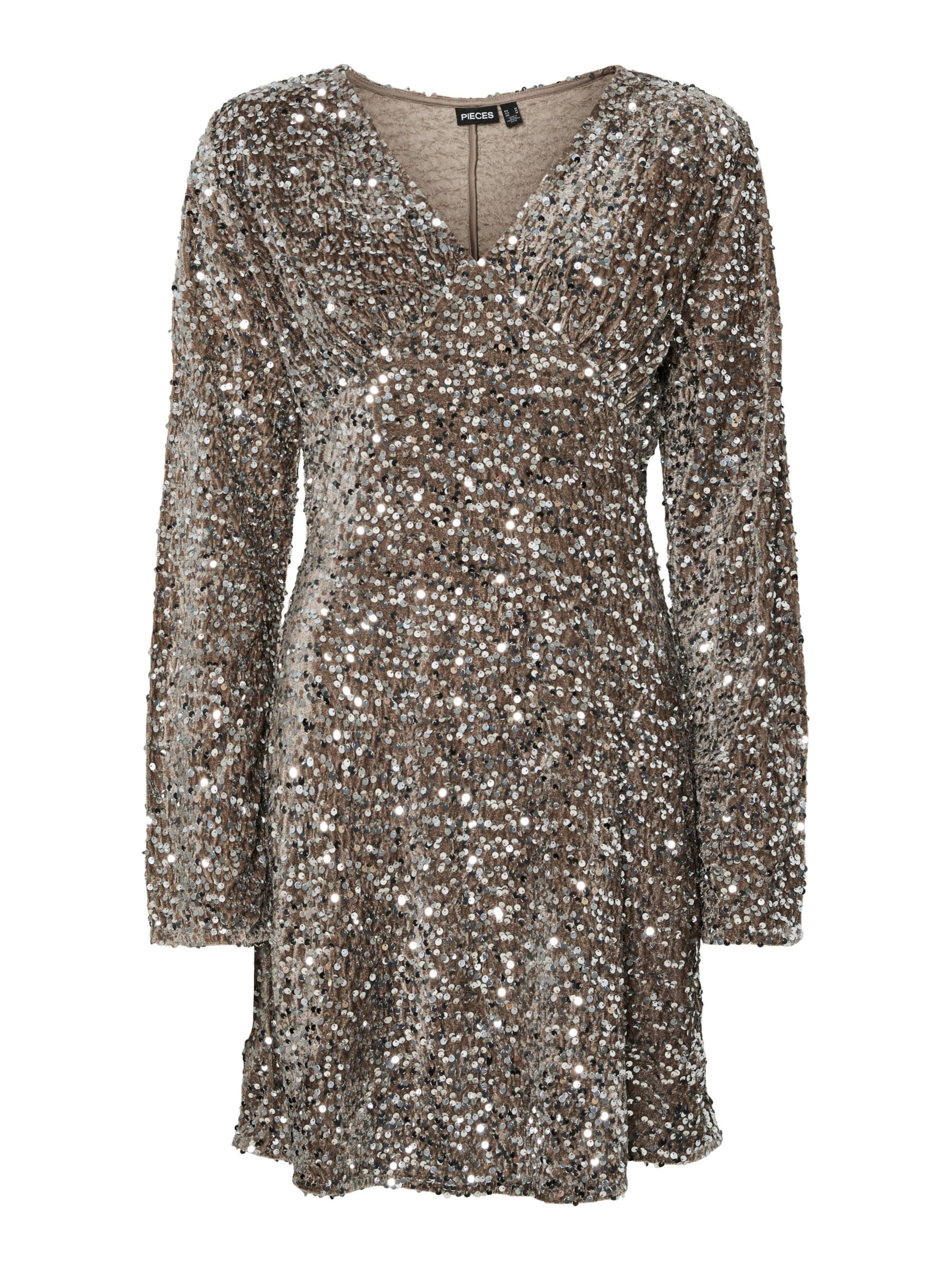 PIECES - Vestido 'PCKAM' en marrón: frente