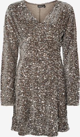PIECES Dress 'PCKAM' in Brown: front