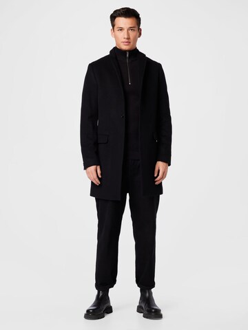 AllSaints Between-seasons coat 'Manor' in Black