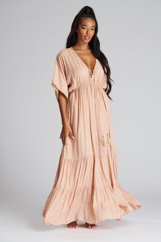 Robe South Beach en marron : devant