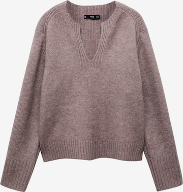 MANGO Pullover 'NIEVES' in Lila: predná strana