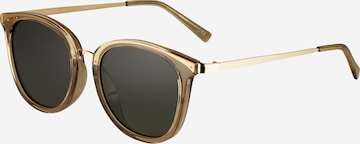 LE SPECS Sunglasses in Gold: front
