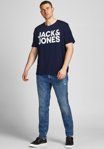 Jack & Jones Plus Shirt 'JJECorp' in Blue
