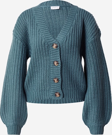 VILA Knit cardigan 'Norila' in Blue: front