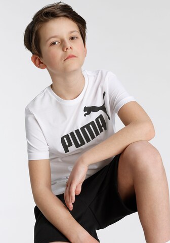 T-Shirt 'Essentials' PUMA en blanc