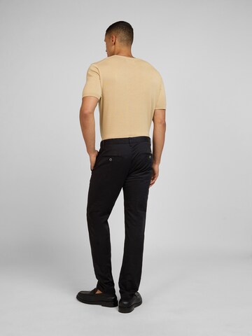 WOTEGA Slim fit Chino Pants 'Adriano' in Black