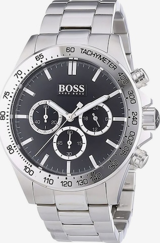 BOSS Analog Watch 'Herrenuhr HB1512965' in Silver: front