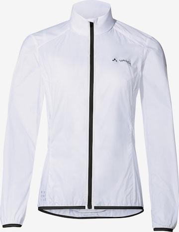 VAUDE Athletic Jacket 'Matera' in White: front