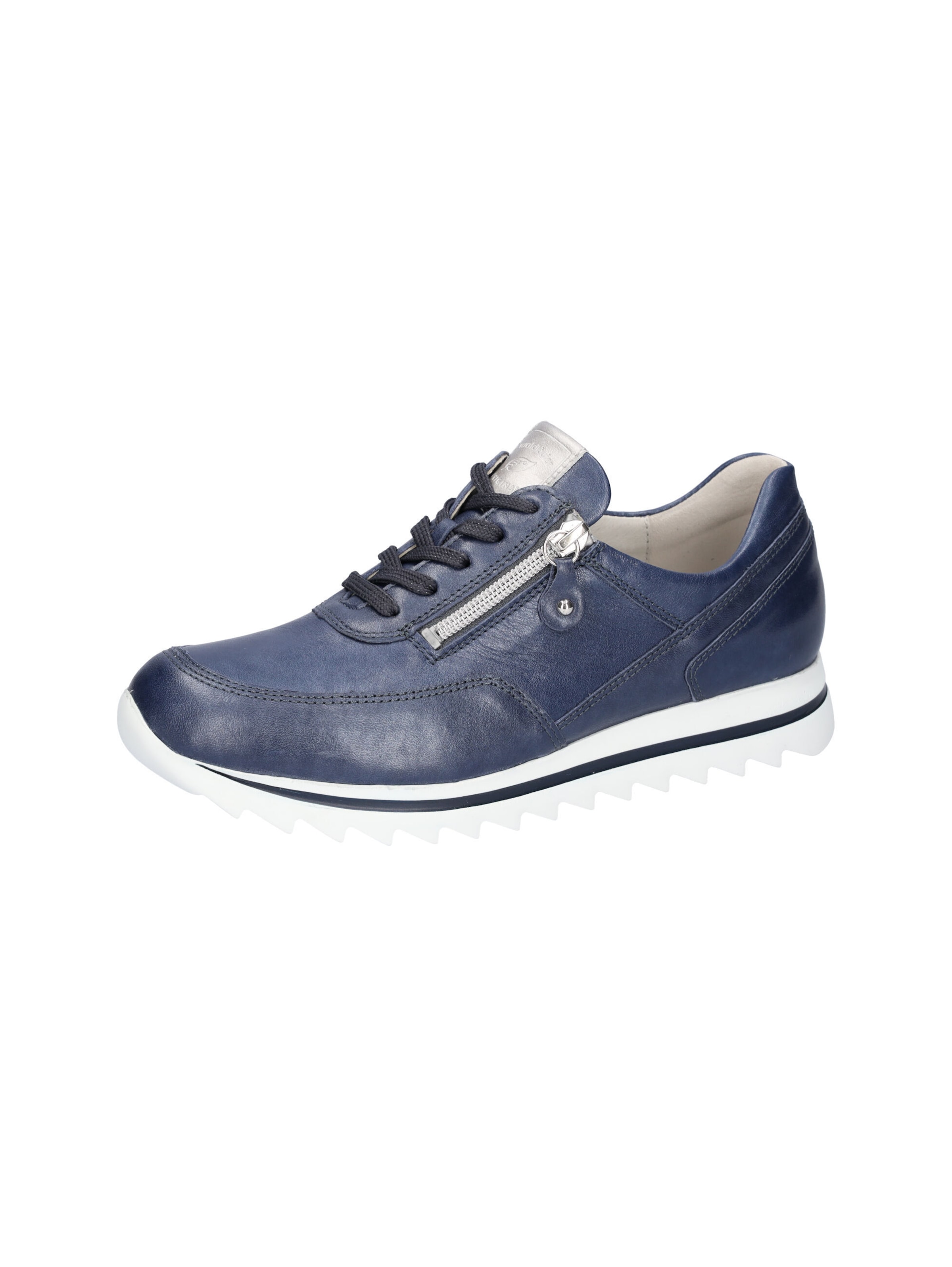WALDLÄUFER Sneaker  'HAIBA' in Blau: Vorderseite
