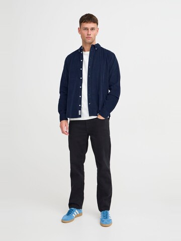 BLEND Regular fit Button Up Shirt in Blue