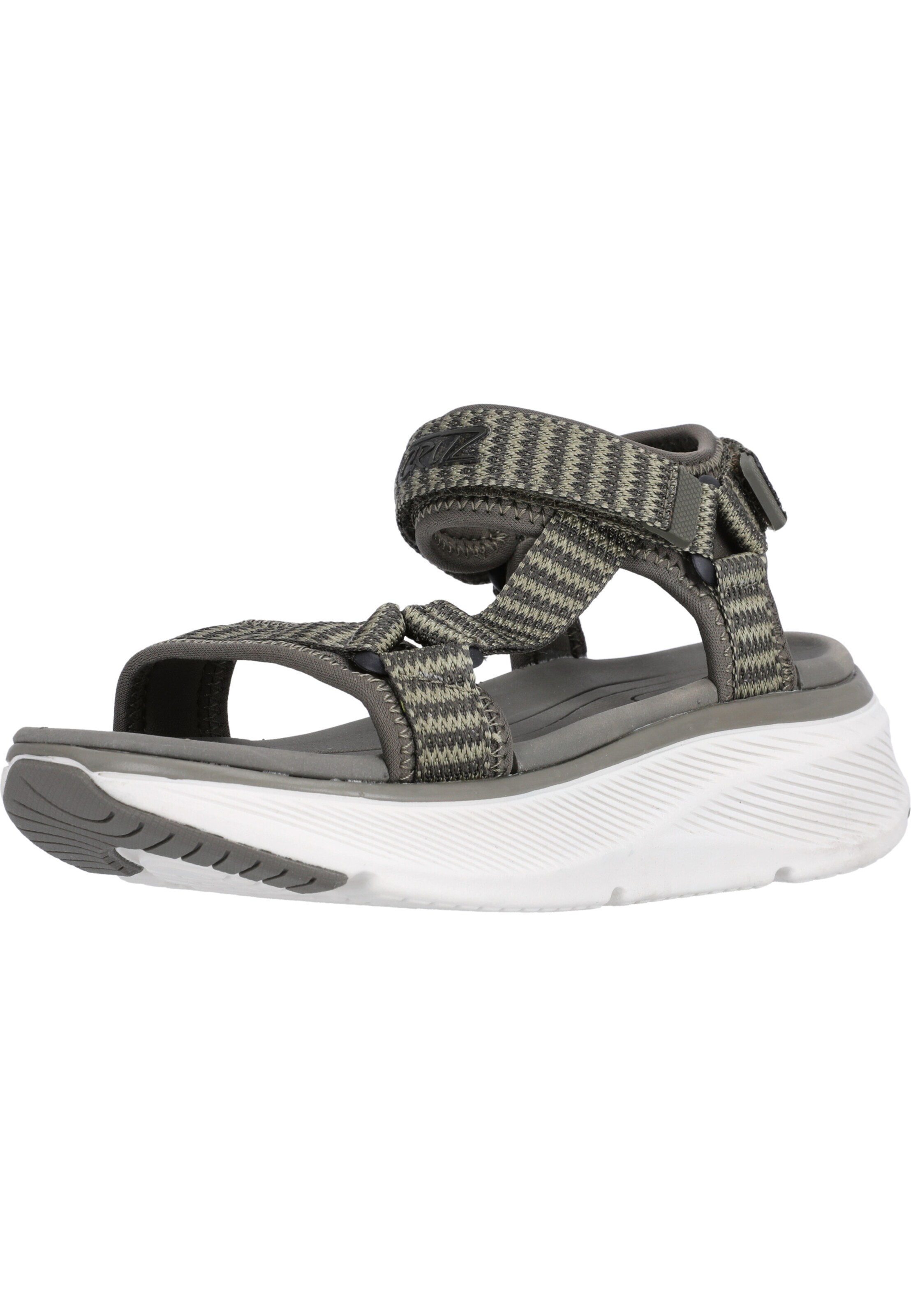 Cruz Sandale 'Findel' in Grau: Vorderseite