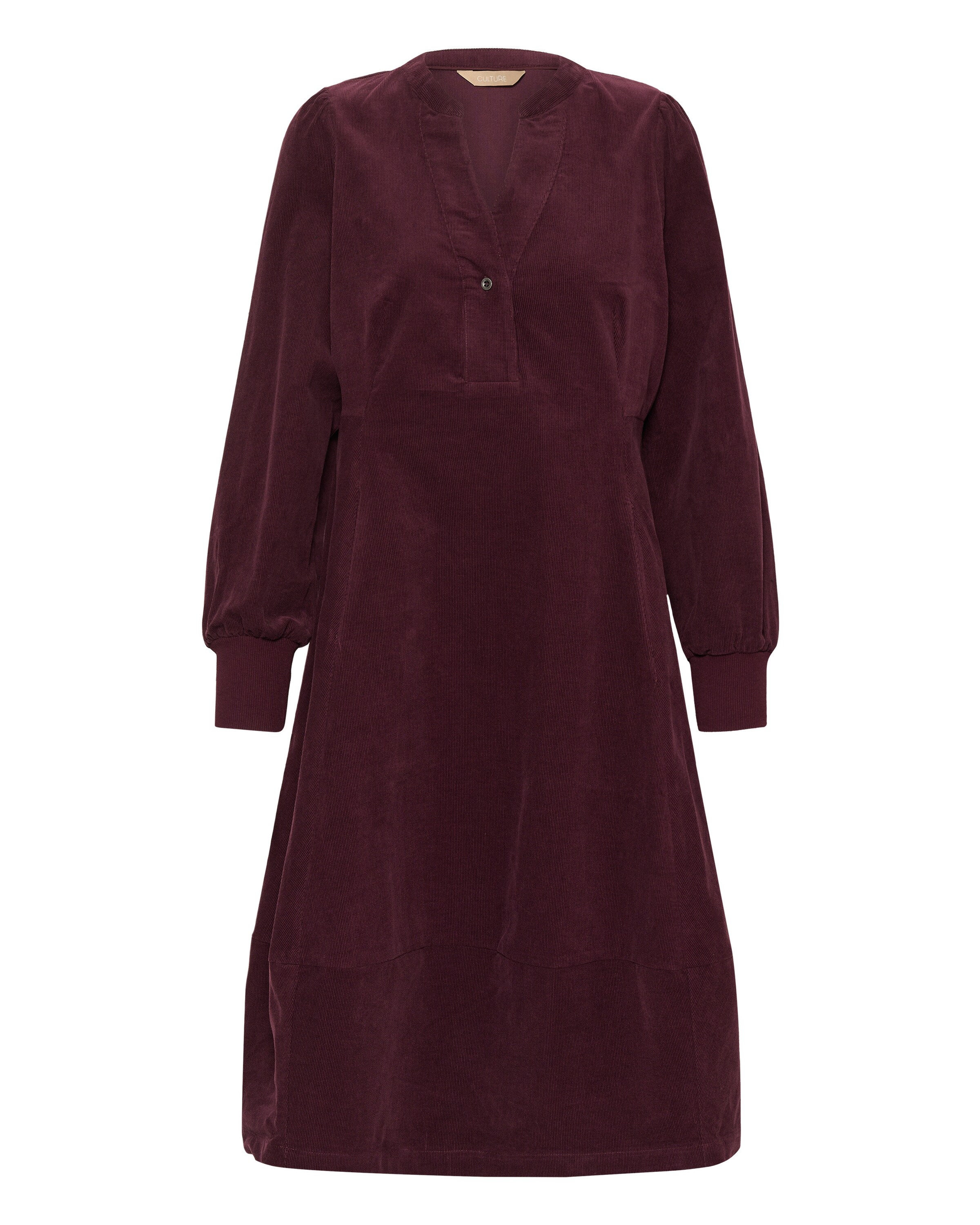 CULTURE - Vestido 'Rhaena' em vermelho: frente
