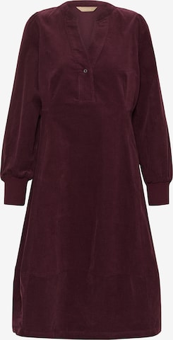CULTURE - Vestido 'Rhaena' em vermelho: frente