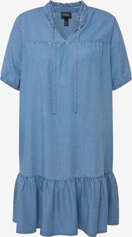 Robe Ulla Popken en bleu : devant