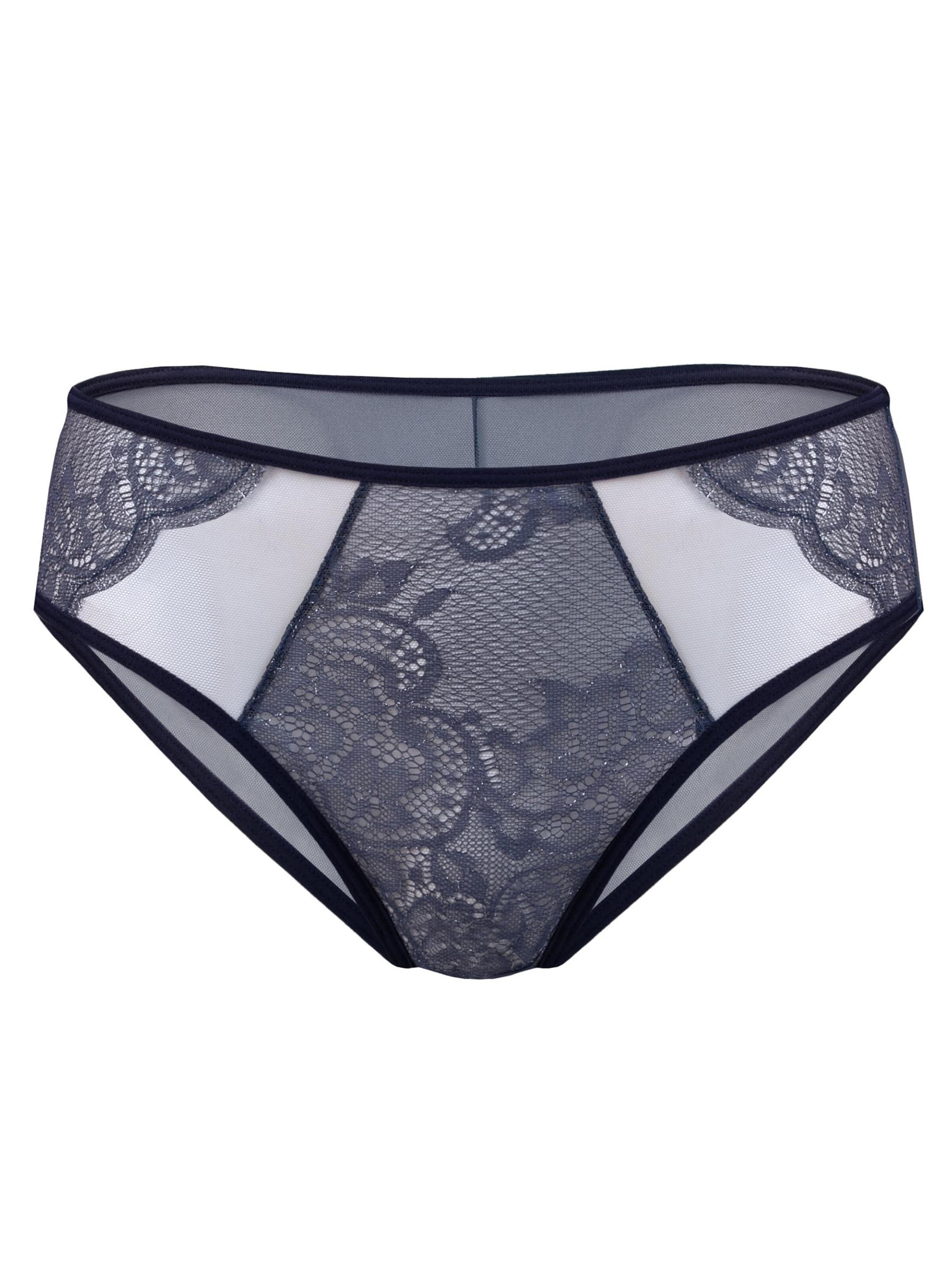 Vivisence Slip '1044'‌ in Blau: Vorderseite