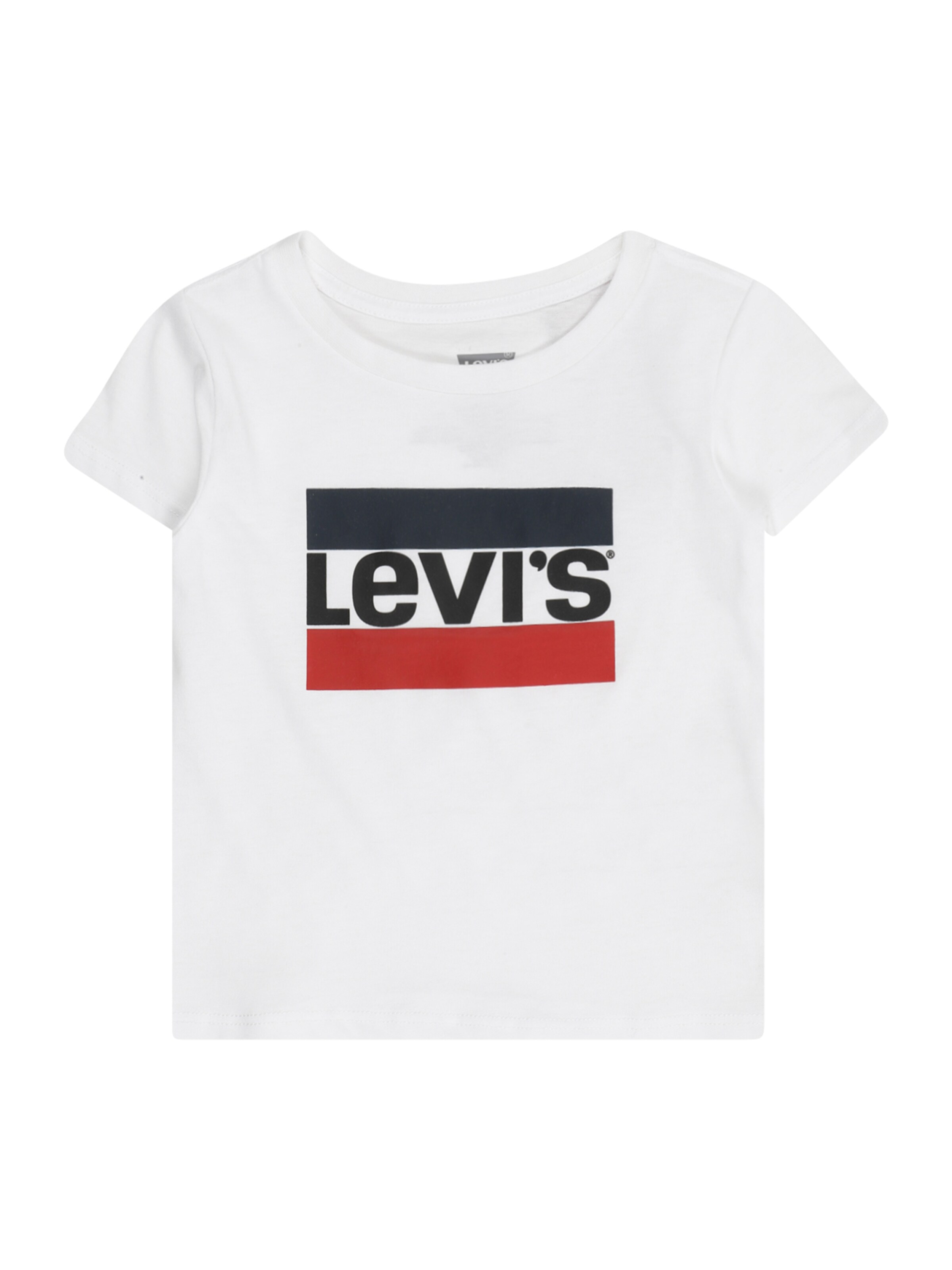 Levi's Kids Μπλουζάκι σε λευκό: μπροστά