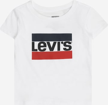Levi's Kids Shirt in White: front
