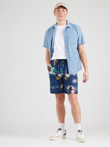 SCOTCH & SODA Regularen Hlače | modra barva