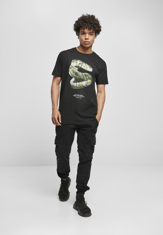 Mister Tee Shirt 'Money Mouth' in Schwarz